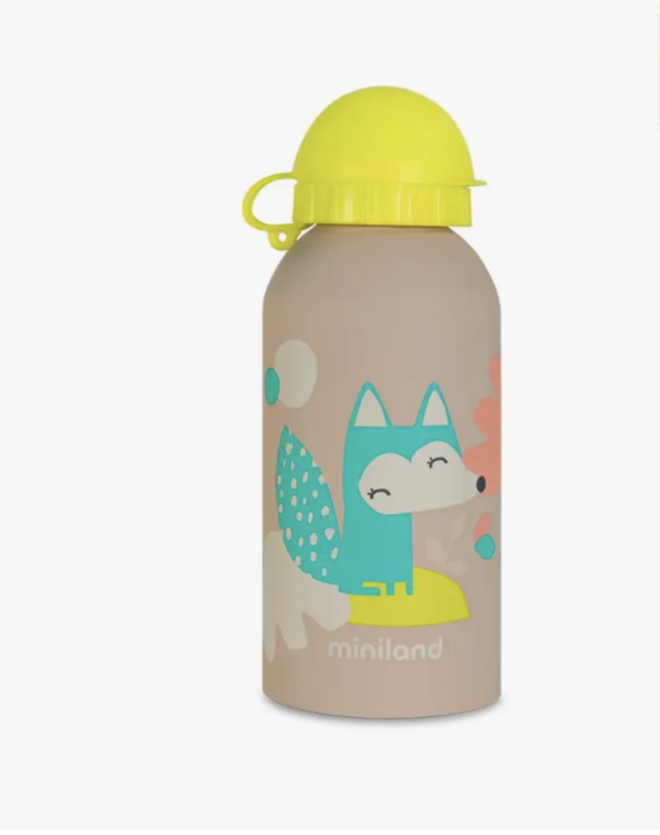 Botella rellenable para niños Naturkid Bottle Foxy  Miniland