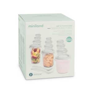 Set de 12 herméticos hermisized Mint Miniland