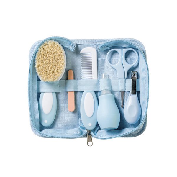 Neceser de aseo para bebé 10 pcs. Azul