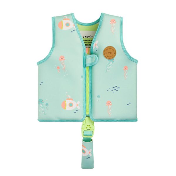Chaleco flotador de aprendizaje "Jeallyfish". SARO