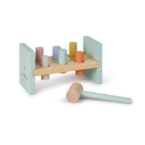 Banco de golpeo con martillo Saro