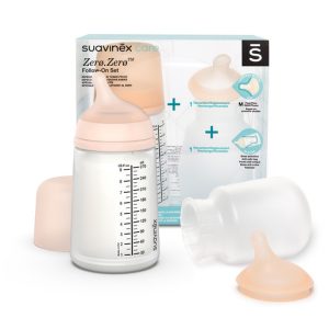 Pack Lactancia Biberón Anticólicos 270ml con Tetina y Bolsa de Recambio