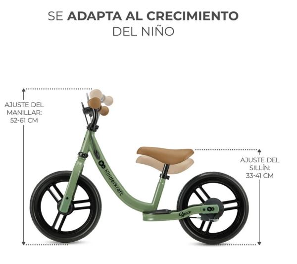 Bicicleta de equilibrio SPACE. Kinderkraft - Imagen 4