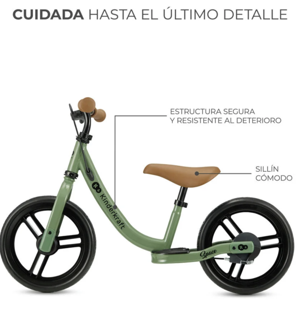 Bicicleta de equilibrio SPACE. Kinderkraft - Imagen 5