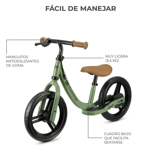 Bicicleta de equilibrio SPACE. Kinderkraft - Imagen 7