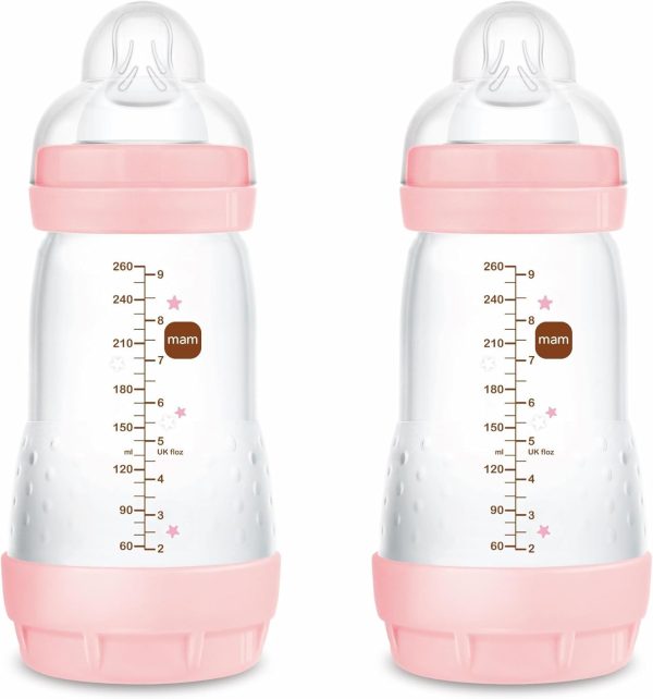 Pack 2 Biberones Easy Start™ Anti-Colic 260ml 2+ meses. MAM