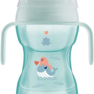 Fun To Drink Cup - Taza con asas y boquilla rígida, +8 meses 270 ml. MAM