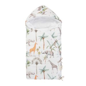 Saco arrullo con capucha AFRICA Bimbidreams