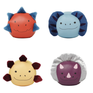 Dooballs - Juegos de 4 bolas de peluches Dinos