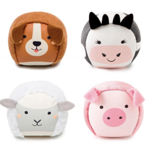 Dooballs - Juegos de 4 bolas de peluches Granja