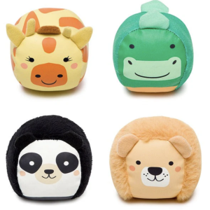 Dooballs - Juegos de 4 bolas de peluches Jungla