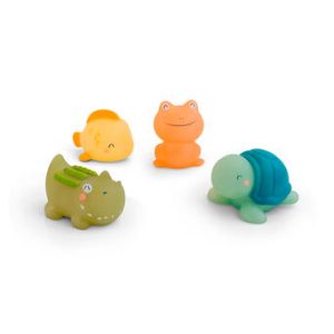 Set de 4 juguetes termosensibles "Tropicool" Saro