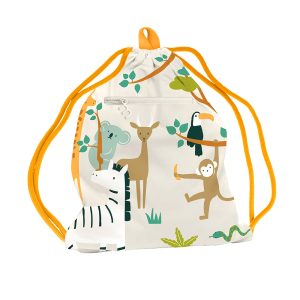 Bolsa para el cole Jungle Miniland