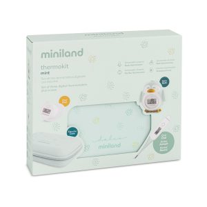 Set de termómetros para bebé Thermokit Mint Miniland