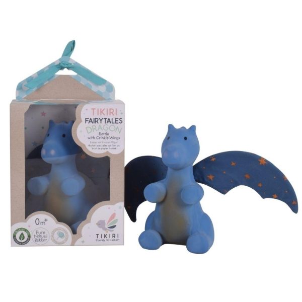 Sonajero y mordedor bebé Dragón Tikiri Attipas