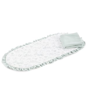 Cubrecolchón + muselina vintage para carro. DPEQUES