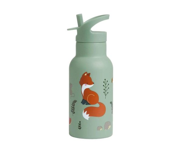 Botella Térmica Acero Forest Friends 350ml.Little Dutch