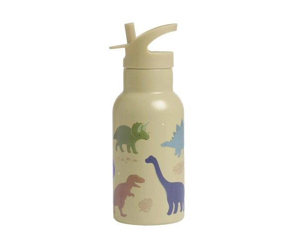 Botella Térmica Acero Dinosaurios 350ml  Little Dutch