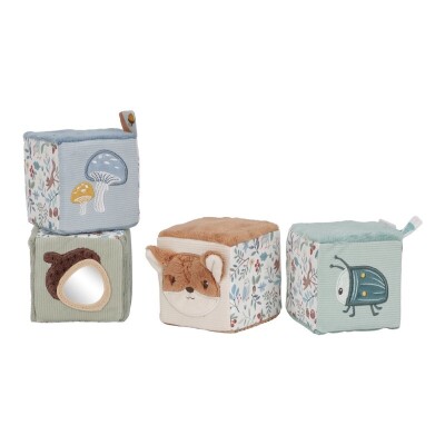 Cubos blandos de actividades Forest Friends. Little Dutch