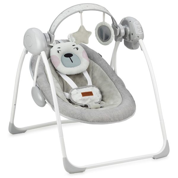 MoMi LISS Baby Swing Bear pink