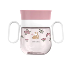 Vaso 360° Mio 200 ml - Jardín de Hadas. Little Dutch