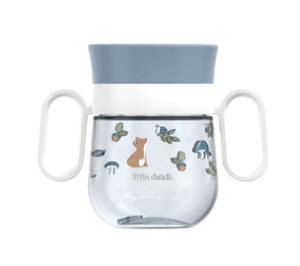 Vaso 360° Mio 200 ml - Amigos del Bosque. Little Dutch