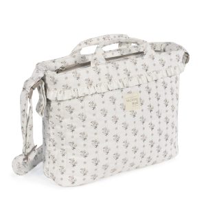 Bolsa  Canastilla Botton Flores Walking Mum