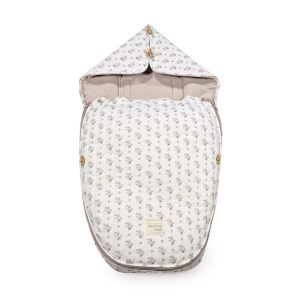 Saco Cuco 2 en 1 Botton Flores Walking Mum