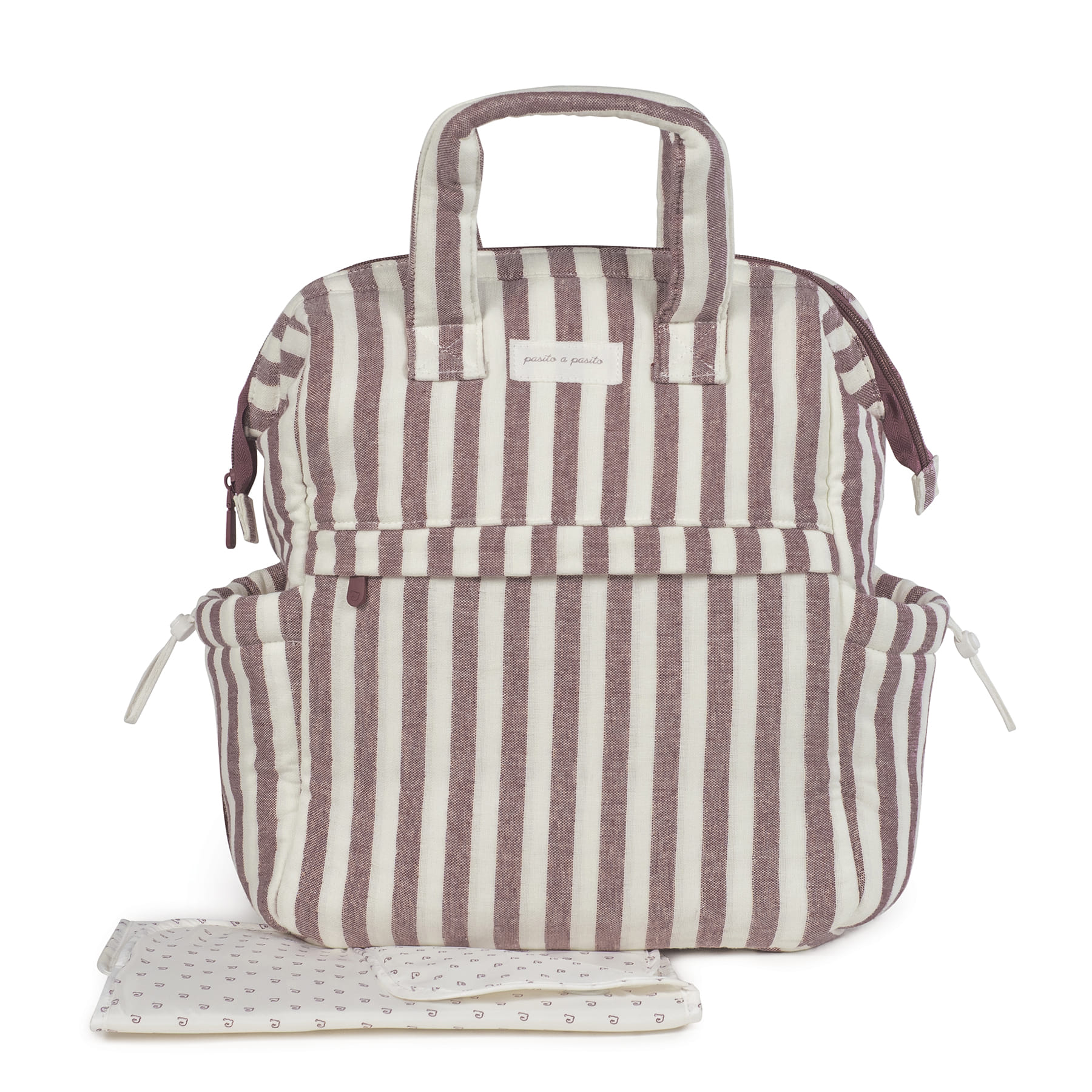 Mochila Cherry Rayas Pasito a Pasito