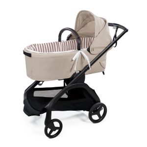 Cubre Cuco Varillas + Sabana Ajustable Cherry Rayas Pasito a Pasito