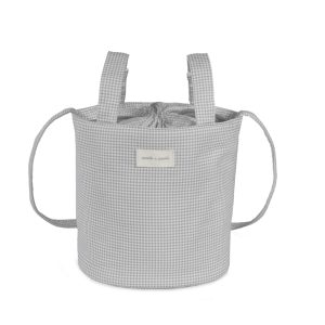 Bolsa Bucket Gris Little Bloom Pasito a Pasito