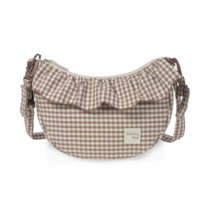 Bolso Crossbody Gondola Volantes Praliné