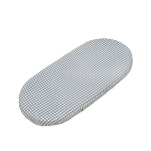 Sábana Vichy Ajustable + Muselina Praliné