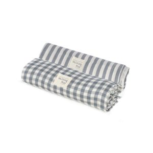 Set de 2 Muselina   Praliné