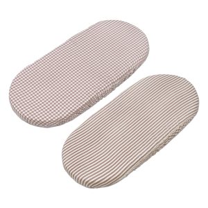 Set de 2 Sabanas Ajustables  Praliné