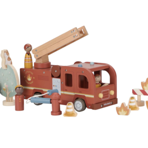 Camión De Bomberos De Madera Little Dutch