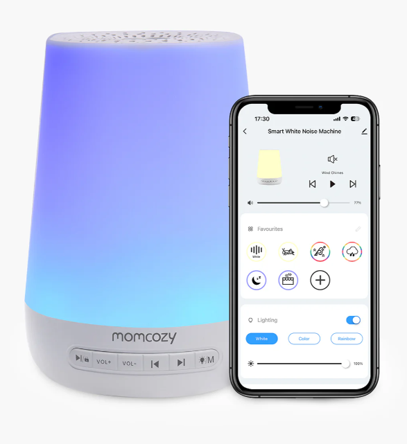 Máquina de sonido inteligente para bebés Momcozy