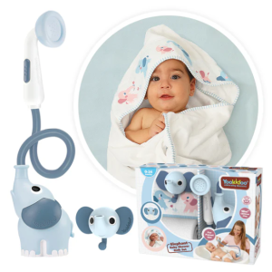 Set De Baño Para Baby Shower Con Diseño De Elefante  Yookidoo