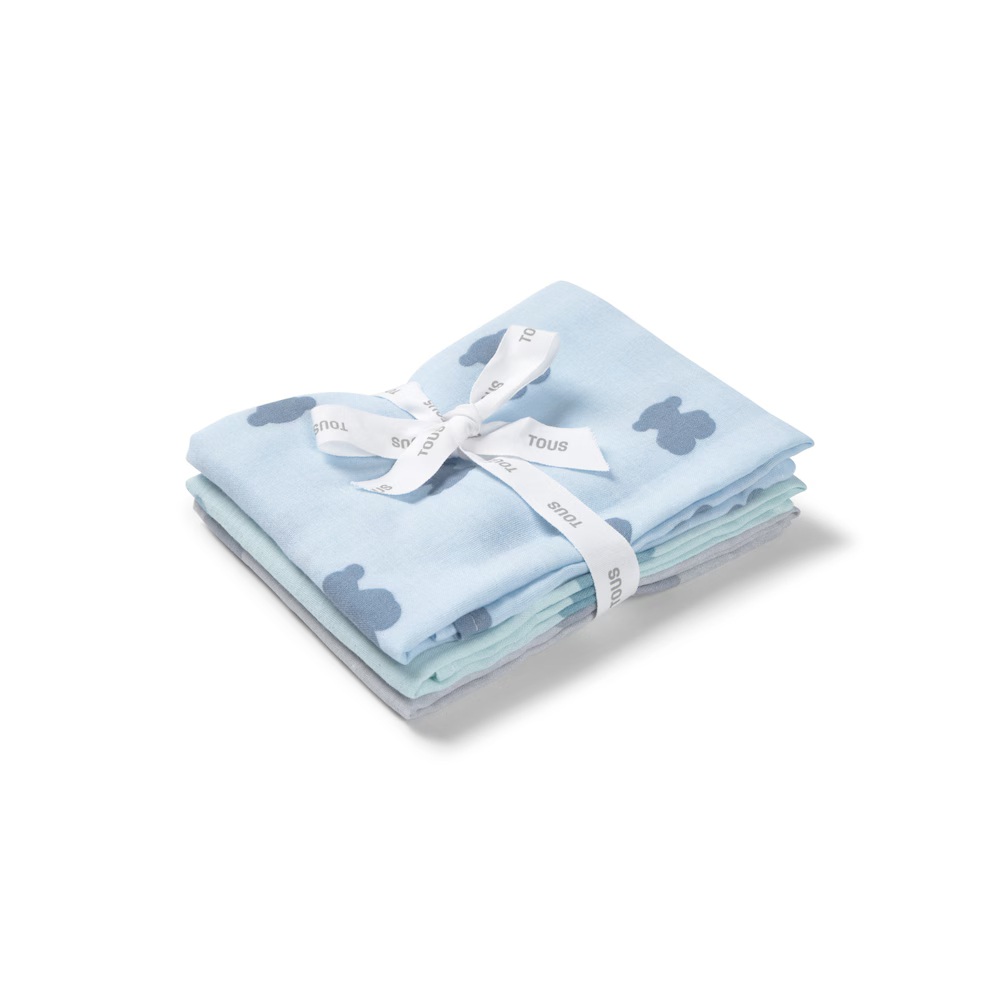 Pack de 3 Muselinas HFluffy Tous