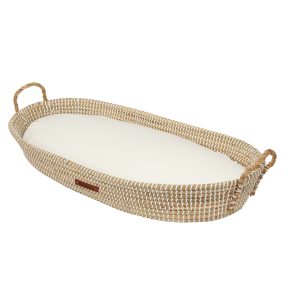 Cesto Cambiador Mimbre +Colchón Bimbidreams