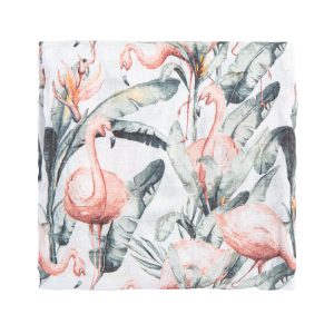 Muselina de Bambu Flamingo Bimbidreams