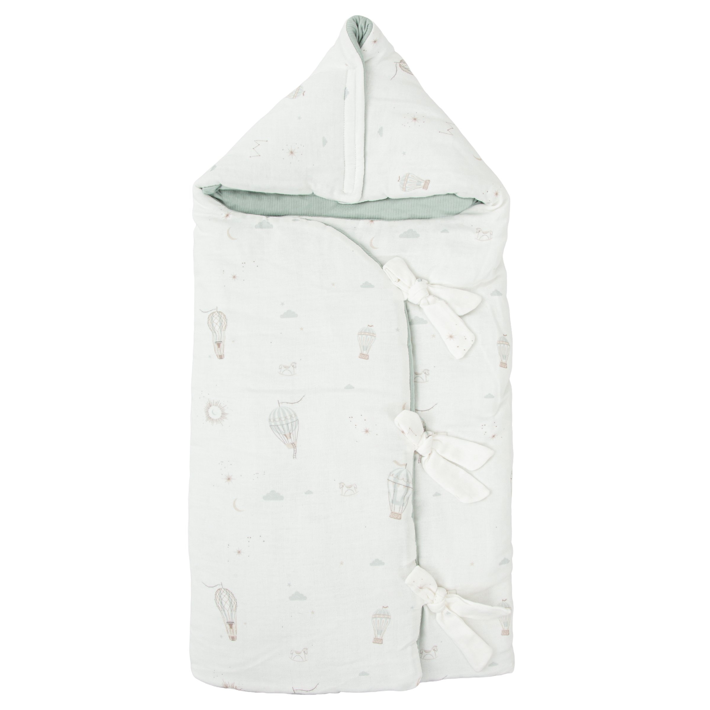 Saco Arullo Capucha Blue Sky Bimbidreams