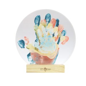 Metacrilato huellas familiares Petit Artichaut para 5 huellas