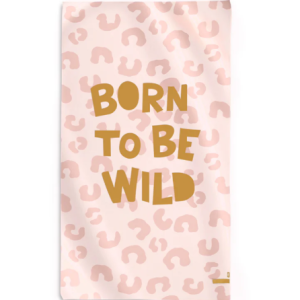 Born To Be Wild  Toalla De Microfibra  Saro