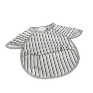 Babero Botton rayas Walking Mum