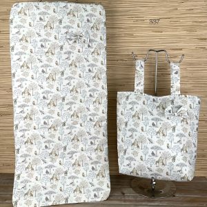 Set Colchoneta  Y Bolso Salvaje