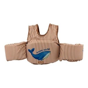 Chaleco flotador con manguitos 15kg a 30kg Ocean marrón Summer Little Dutch