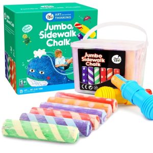 24 Tizas jumbo ballena lavables (24 ud. + 2 soportes). Jarmelo
