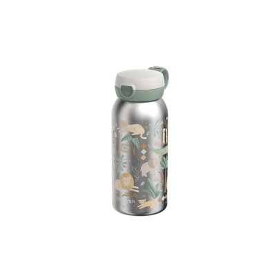 Botella Flip cap de acero Safari friends. Little Dutch