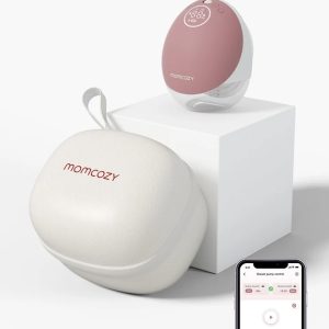 Sacaleches portátil M9 SIMPLE con bombeo inteligente Momcozy